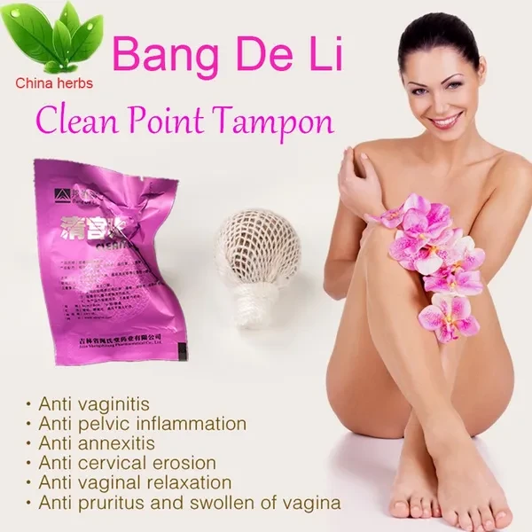 1 pcs /lot Beautiful life swab women female private parts repair herbal tampons products private parts clean point tampon health care