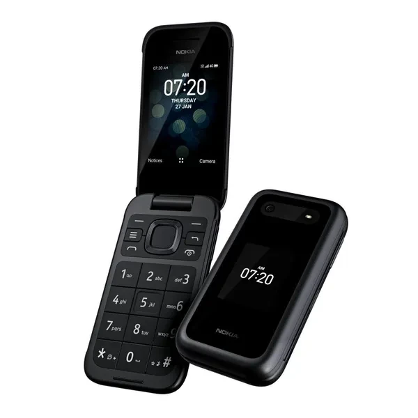 NOKIA 2780 Flip TA-1420 GSM  Verizon Unlocked Flip Phone - Black - New