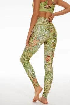 Yoga Leggings Ladies Fashion Printed Leggings Ladies Casual Pants Fitness Pants Ladies Sports Leggings Yoga Pants Size XS-2XL