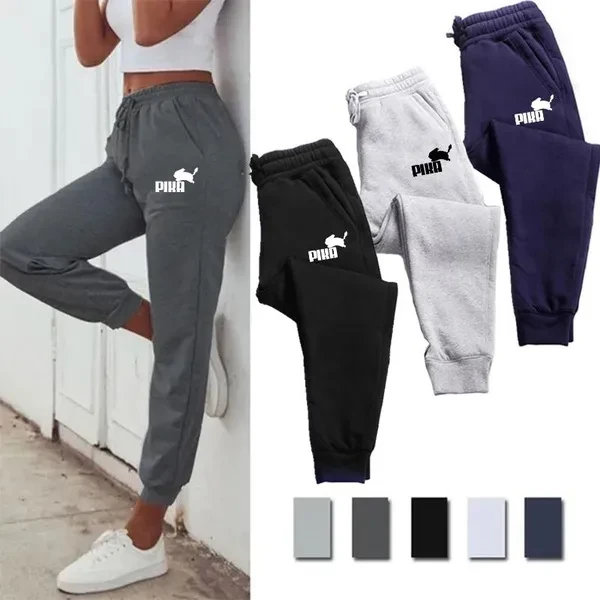 Women Sweatpants Autumn Winter Cotton Long Pants Jogger Trousers Casual Sports Fitness Solid Jogging Pants Women Sweat Pants 5 Colors