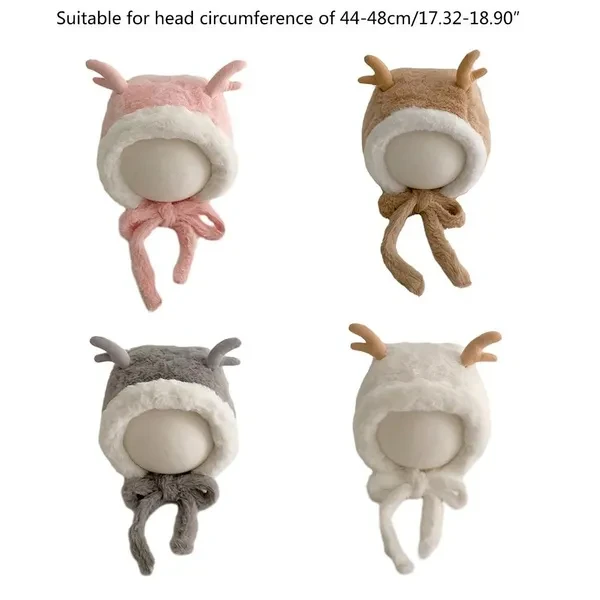 Winter Warm Hat Kid Baby Ear Protections Bonnet Cap Cartoon Hat for Boy Girl Newborn Beanie Cap Breathable Baby Hat POE