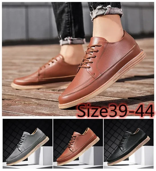 Spring Microfiber Leather Casual Shoes Men's Shoes Doudou Shoes Small Leather Shoes Formal Business
