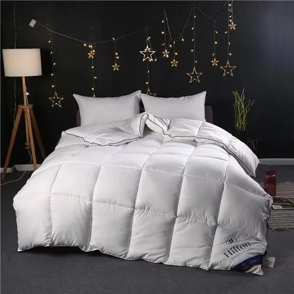 100% Goose Down Comforter Feather Quilt Goose Down Duvet Insert Queen Winter Quilt Comforter - Twin Full Quen King