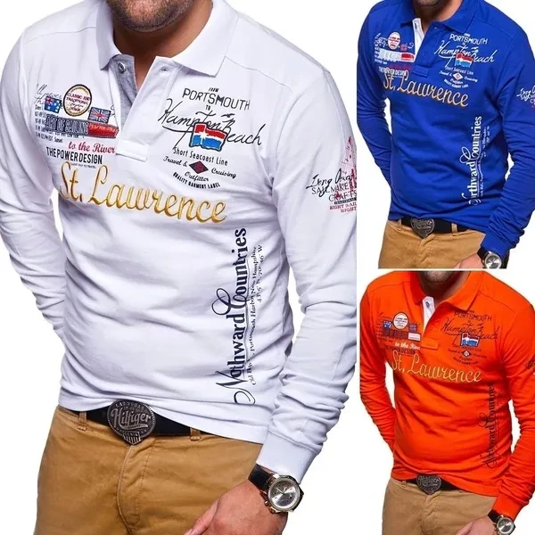 Men's Fashion Personality Cultivating Long-sleeved Shirts